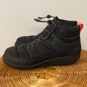 Last call! New! Chaco Men’s Ramble Puf Lac lightweight cinch up shoe in black